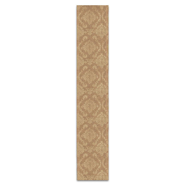 Heritage Lace Rectangle Floral Jute Table Runner & Reviews Wayfair